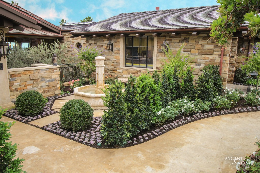 Stone pool fountains
Reclaimed limestone pool fountain
Ancient Surfaces
Limestone pool fountain centerpiece, natural hues of limestone, craftsmanship and timeless elegance.
French Provence fountain